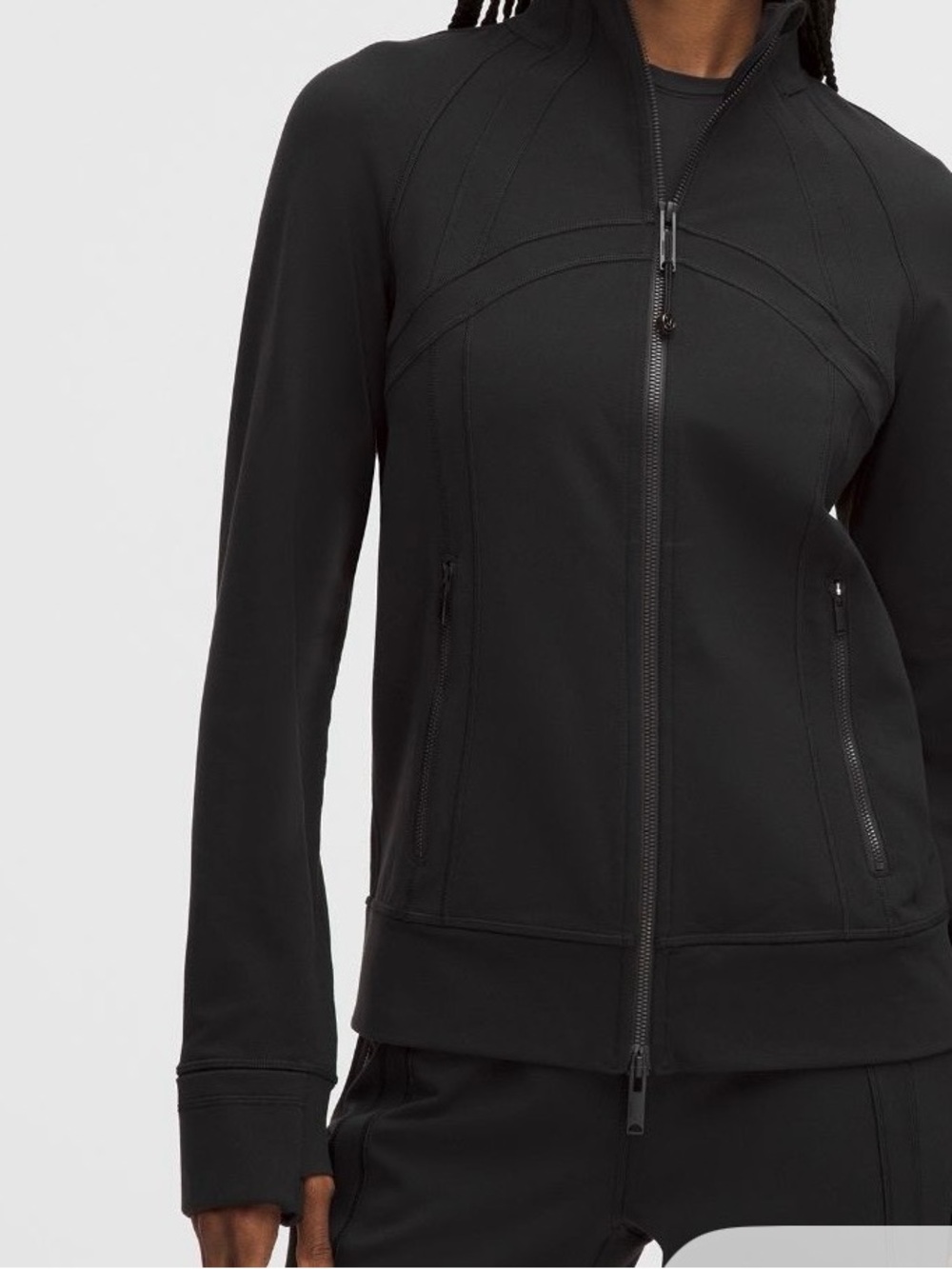 Women’s Lululemon Black Define Track Jacket  Lion